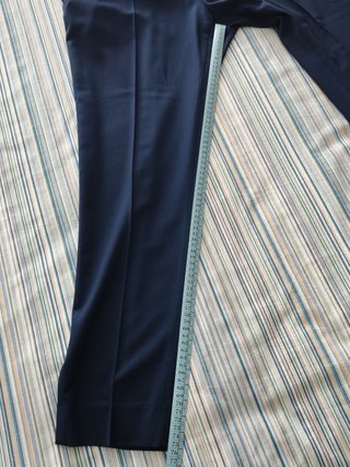 Traje de hombre azul marino