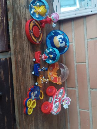 Lote figuras Sonic y amigos