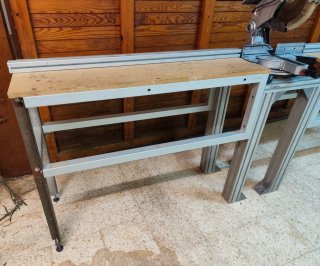 Mesa de ingletadora robusta