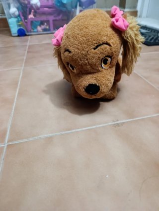 Peluche Perro Lucie Interactivo