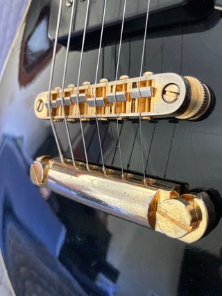 Maybach Black Velvet 54 Custom Aged Guitarra