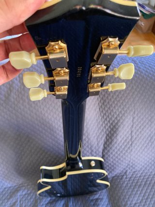 Maybach Black Velvet 54 Custom Aged Guitarra