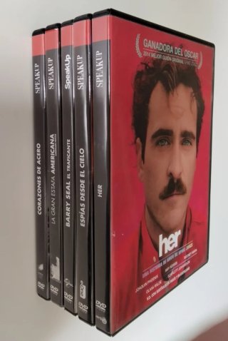 Pelis DVD Inglés-Español Español-Inglés SPEAK UP