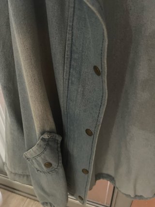 Chaqueta tejana azul talla L