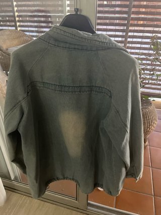 Chaqueta tejana azul talla L