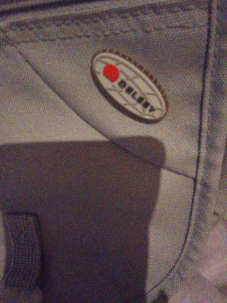 Bolso de colgar y mano hombre ,la marca es delsey