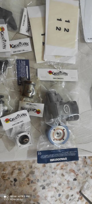 Lotto pezzi aeromodellismo Great Planes DeAgostini