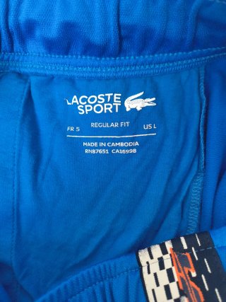 Pantaloni Lacoste blu ORIGINALI sportivi