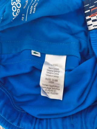 Pantaloni Lacoste blu ORIGINALI sportivi
