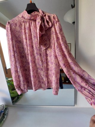 Camicia con fiocco