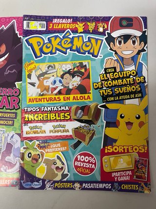 POKEMON 3 REVISTAS