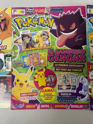 POKEMON 3 REVISTAS