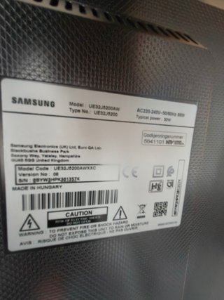 Smart TV Samsung 32"Negra