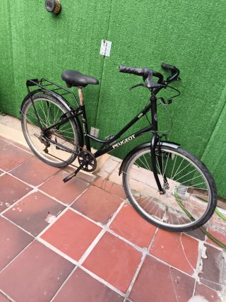 Bicicleta Paseo Adulto Peugeot Negra