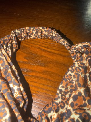 Fascia capelli stampa leopardata