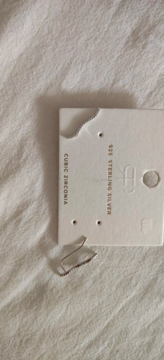 Pendientes Parfois 925 Plata Circonita Cúbica