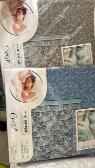 Set 2 completi letto una piazza e mezza policotone