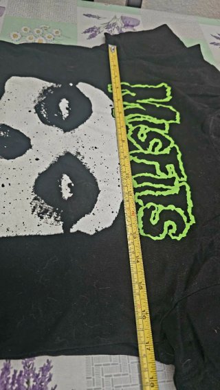 Camiseta Misfits Oficial Skull XS