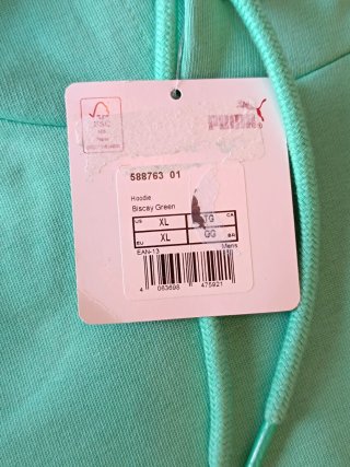 Sudadera Puma Mujer Verde Azulado UNIXES