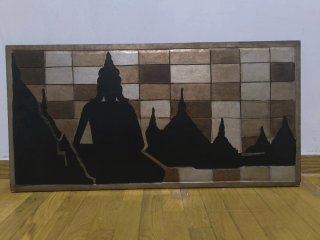Cuadro Decorativo Buda y Templos