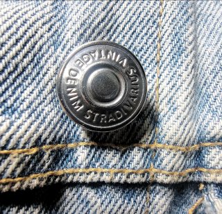 Giacca denim cropped vintage streetware