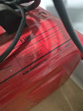 Soldadora de electrodo FAST 140
