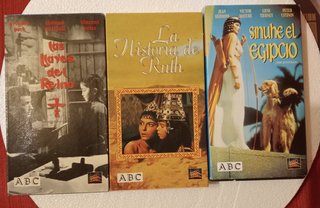 Lote 3 Películas VHS