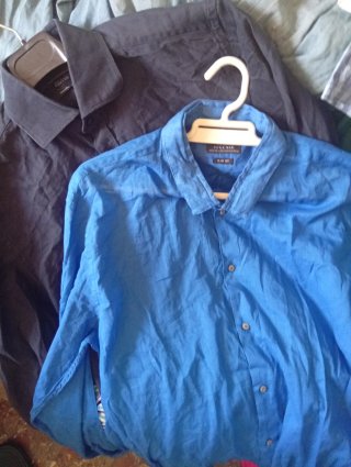 Lote 3 Camisas Manga Larga Hombre Zara XL y l