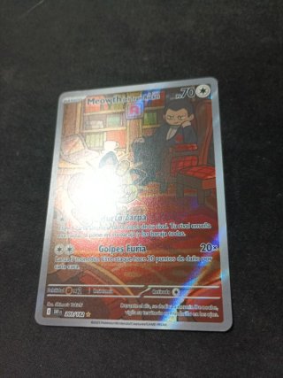 Carta de Pokémon Meowth del Team Rocket
