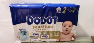 Pañales Dodot Sensitive Talla 2 (4-8 kg)