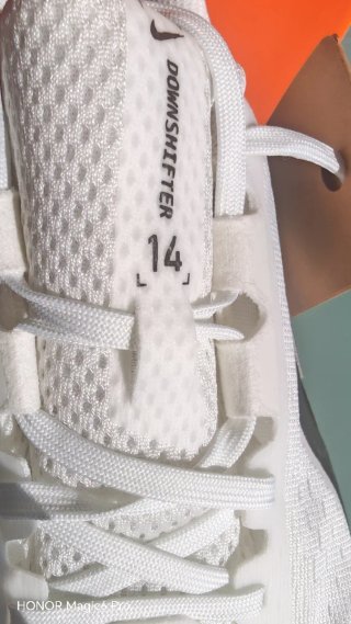 Scarpe Nike Downshifter 14 Grigio Bianco