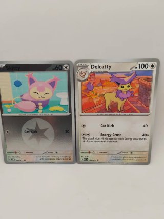 Skitty y Delcatty ASC TCG Pokémon
