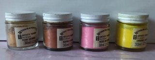 Pigmentos para pintura y manualidades.