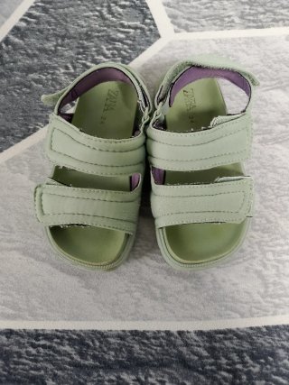 Sandali bambina Zara verdi