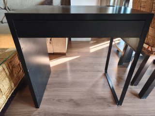 Escritorio MICKE IKEA Negro-Marrón