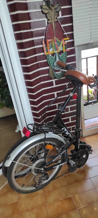 Bicicleta Moma Plegable Aluminio