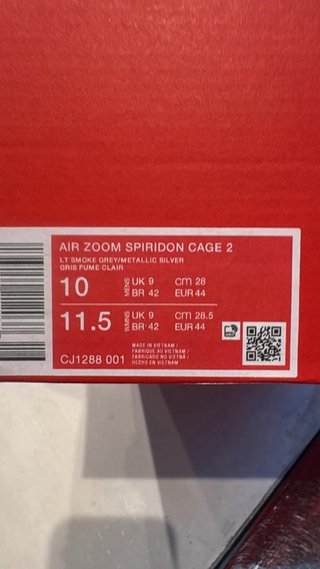 Nike Air Zoom Spiridon Cage 2 Talla 44 Como nuevas