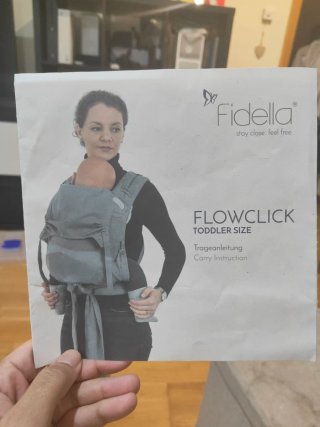 Mochila Portabebés Fidella Flowclick Toddler