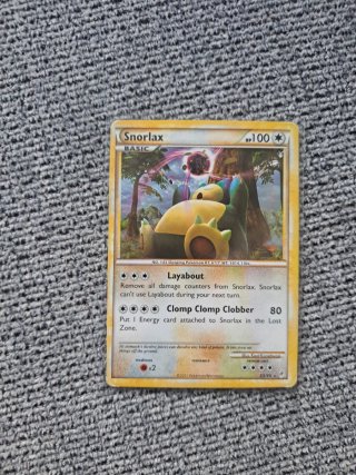 Carta Pokémon Snorlax HP 100
