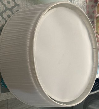 Lámpara de papel blanca Ikea