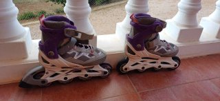 Patines en línea OXELO niña ajustables