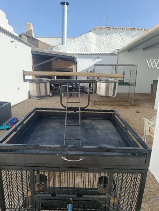 Jaula para loro grande