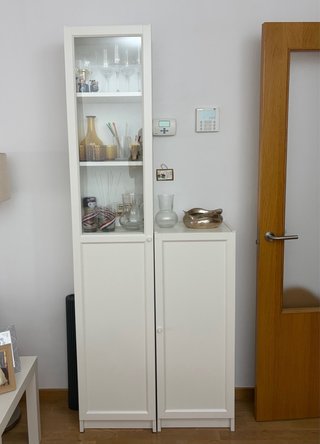 Estanterías Ikea Billy+Oxberg Alta + Baja