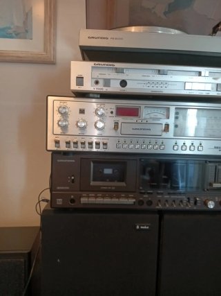 Conjunto Equipo HiFi Grundig Vintage Años 70-80
