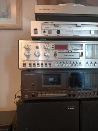 Conjunto Equipo HiFi Grundig Vintage Años 70-80
