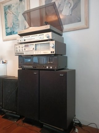 Conjunto Equipo HiFi Grundig Vintage Años 70-80