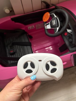 Coche Eléctrico Infantil Audi Rosa
