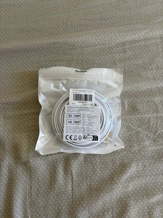 Cable Ethernet 5m Blanco