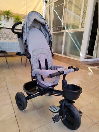 Triciclo Evolutivo Kinderkraft Gris