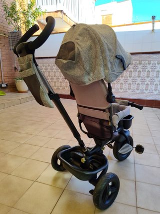 Triciclo Evolutivo Kinderkraft Gris